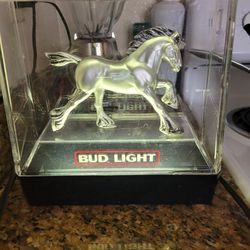 Bud Light Claydale Electric Sign Working
