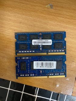 Hynix 2X 4 GB laptop ram memory
