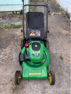 John Deere mower