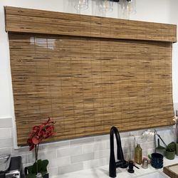 Home Window Shades Wood Bamboo Style