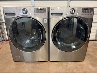 VERY NICE LG  WASHER AND  ELECTRIC DRYER SET EXCELLENT CONDITIONS