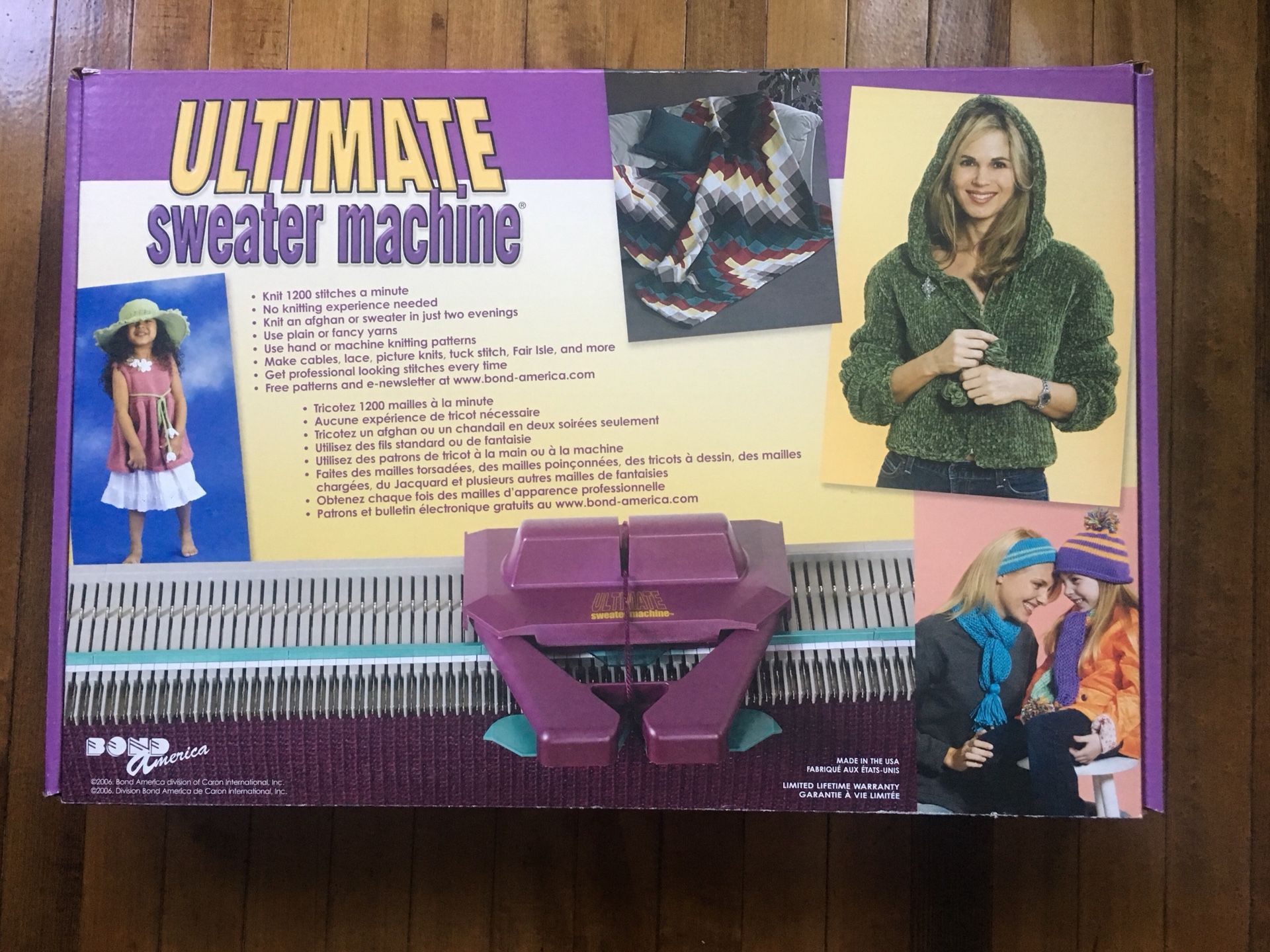 Ultimate Sweater Machine- NEW!