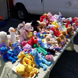 New TY BEANIE CHARACTERS