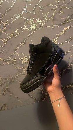 Air Jordan 3 Black Cat Sneakers