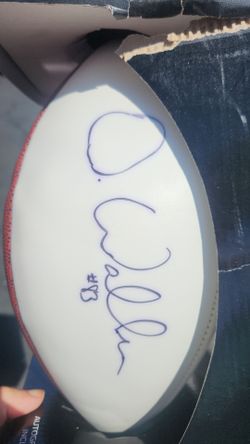 Raiders signed football