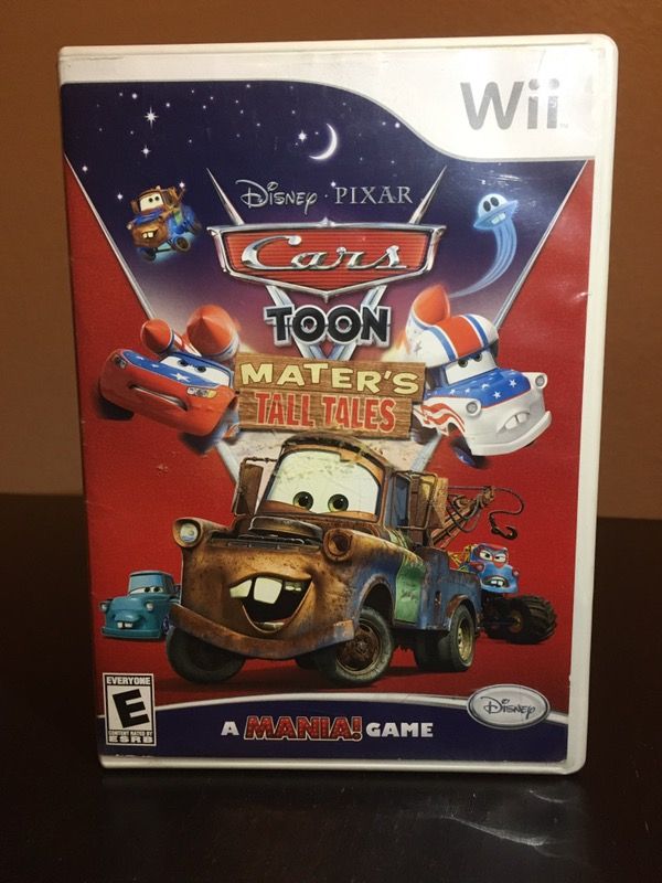 Disney Pixar Cars Wii Game