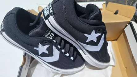 CONVERSE- STAR PLAYER PUFF OX BLACK/BLACK/WHITE - Size 8.5M 10W