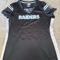 Official NFL Team Apparel Oakland Raiders Woman’s Top Jersey Size XL, Not Jeanty, Adams, Woodson, Lynch, Jackson, Brady, Moss