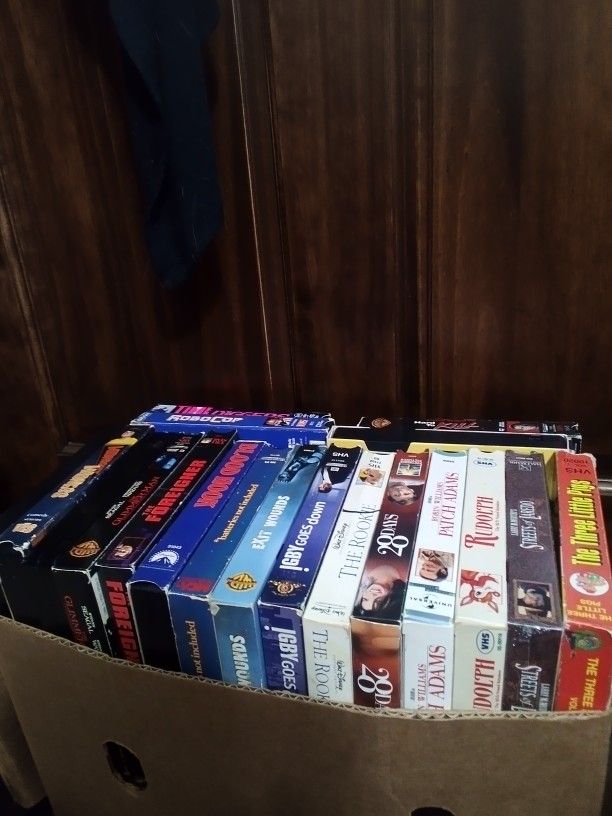   Popular Prerecorded VCR Tape Movies