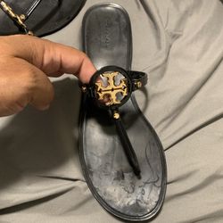 size 11 Black Tory Burch sandals 