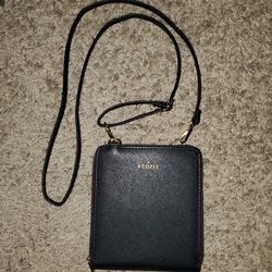 *NWOT* Kedzie Vegan Leather Crossbody in Black