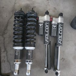 Adjustable Shocks.