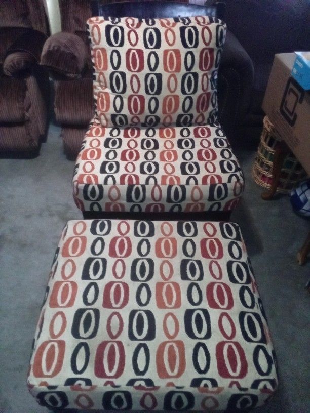 Chair And Ottoman