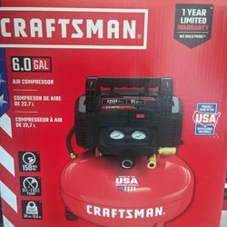 Craftsman 6 Gallon Air Compressor 
