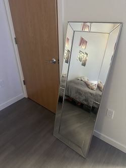 Full Body Mirror W/ Small Crack