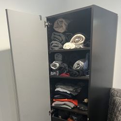 Tall wardrobe w/ mirror 