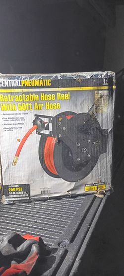 50ft Retractable Air hose & Reel