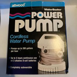 Attwood WaterBuster® Portable Pump