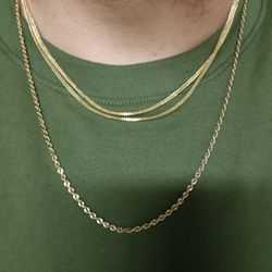 10k Gold Necklaces 