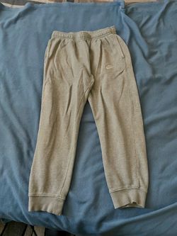 Nike Gray Fleece Jogger Sweatpants