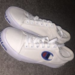 Champion ™ Fringe Lo Canvas White  Youth  Sneakers  Size 7 Men’s 