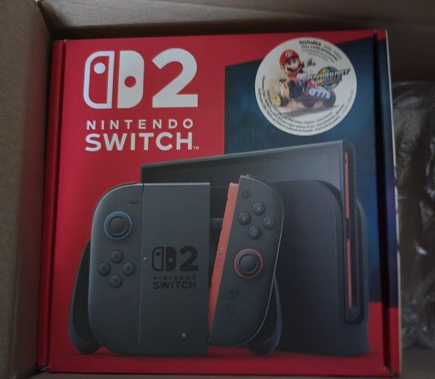 Switch 2 with Mario cart
