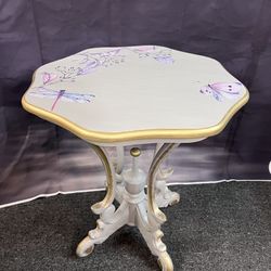 Custom Painted Bistro / Entry Table 