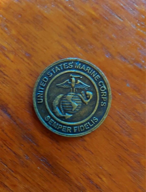 US Marine Corp Semper Fedelis Toys For Tots Coin