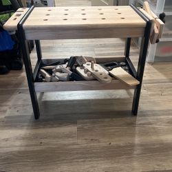Wooden Play Work Bench
