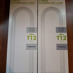 U-Bend Fluorescent T12 Cwx 40W Feit Electric 18k Hours 2ft Cool White 4100k