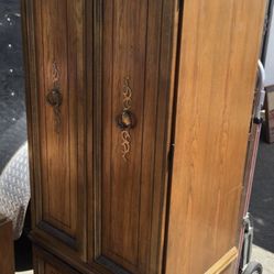 Vintage Sewing Cabinet 