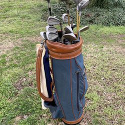 King Snake oversize iron set 3-9 With Other Golf Clubs And Bag