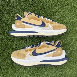 Nike x Sacai Vaporwaffle Sesame Blue Void Size 9.5