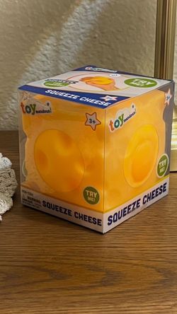Toymendous squishy cheese