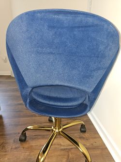 Blue Velvet OFFICE CHAIR