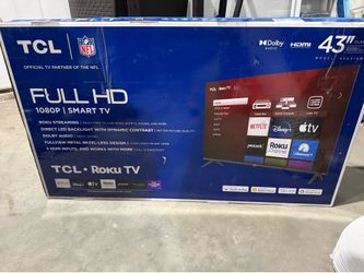 Tv TCL 43 pulg