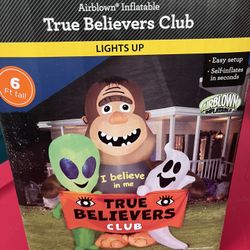 Way To celebrate True Believers Club Inflatable