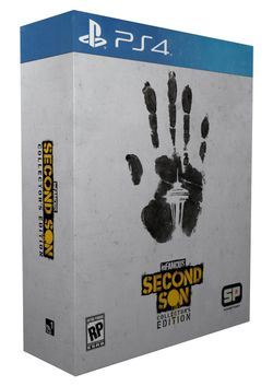 PS4 Infamous Second Son Collector's Edition Brand New Factory Sealed Rare