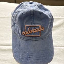 Colorado Embroidered Light Blue Baseball Cap