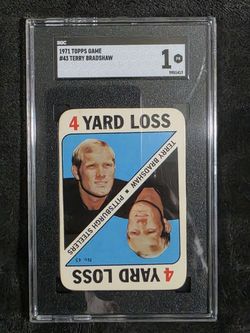 Terry Bradshaw SGC Graded Card 