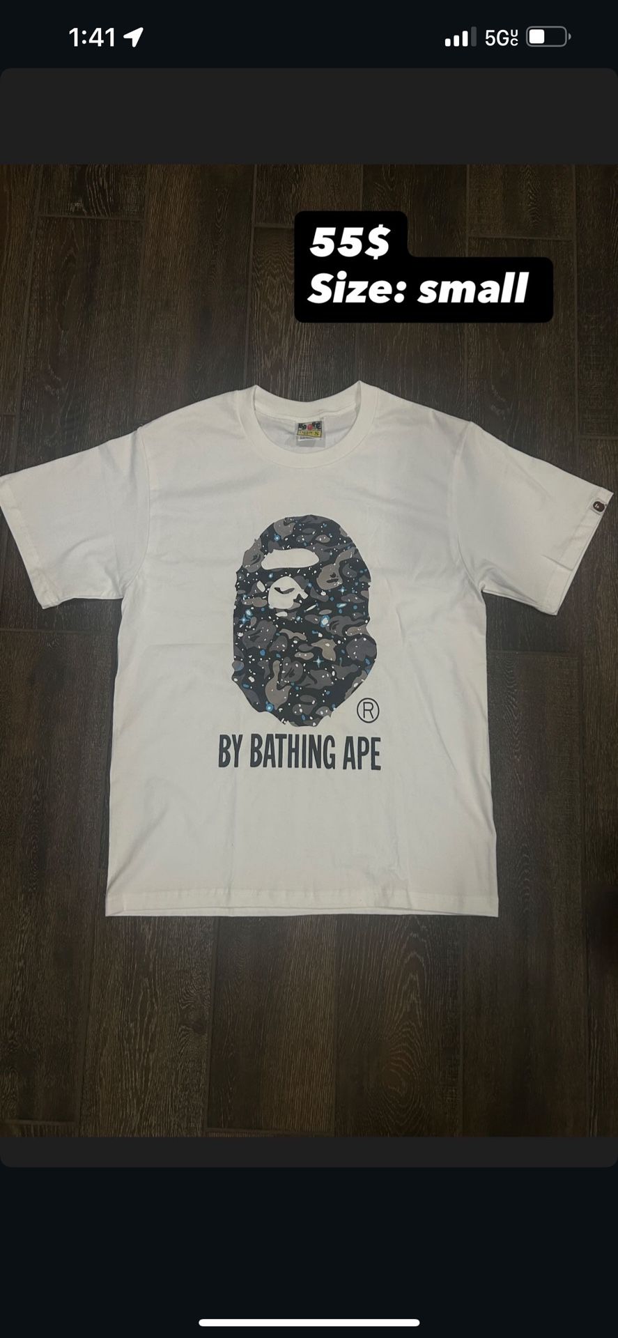 Bape Shirt Size Small