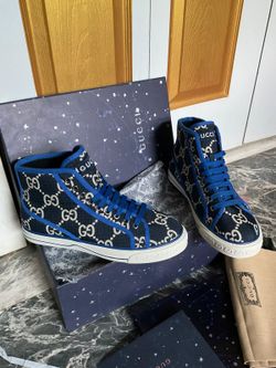 New designer sneakers with box size 9-10
