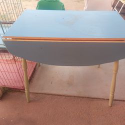 Vintage Small Dining Table And 2 Chairs