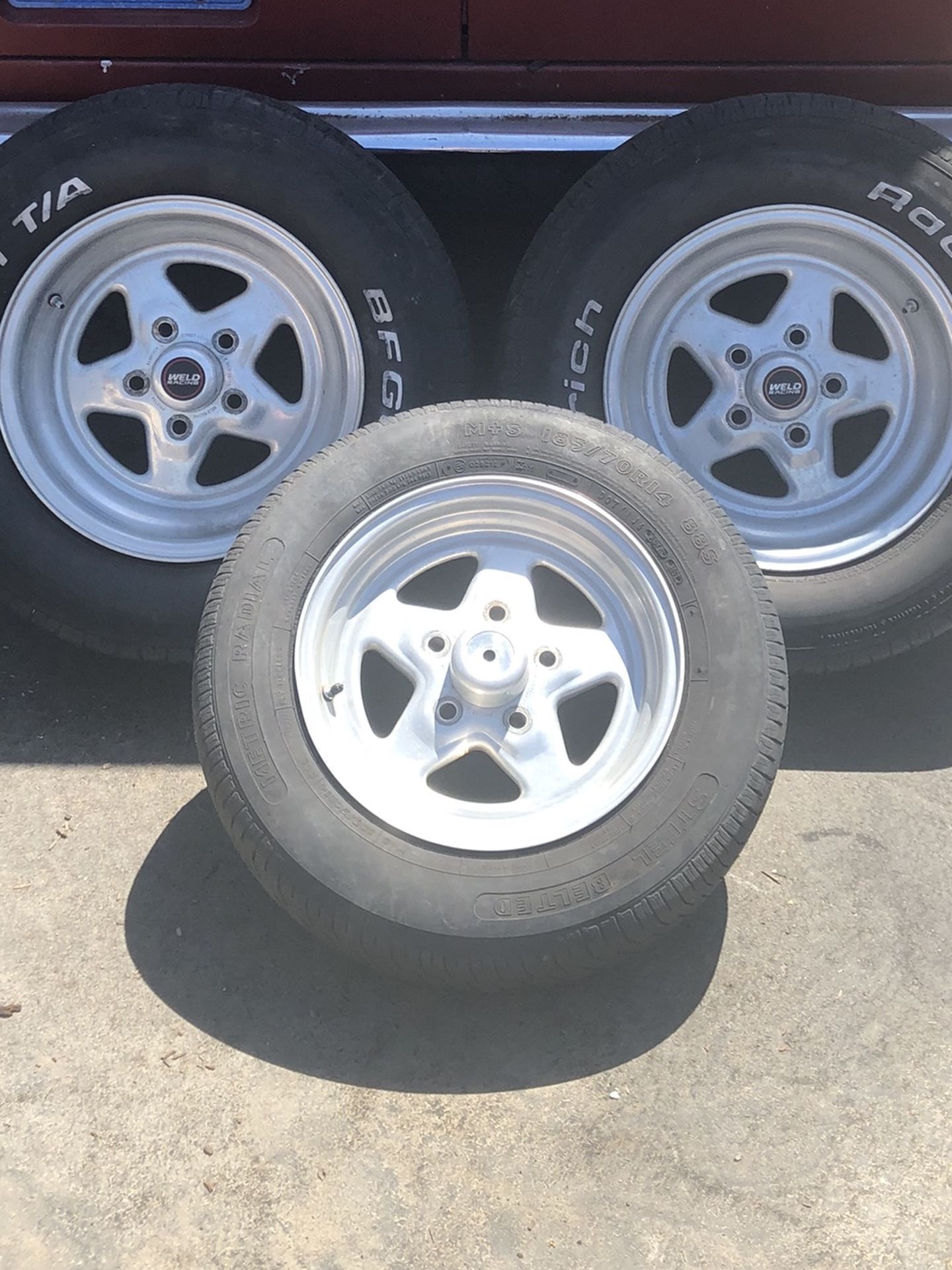 Weld ProStar wheels 2 15x8 for Sale in Whittier, CA - OfferUp