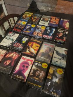 20 VHS Thrillers/Suspense All For $15