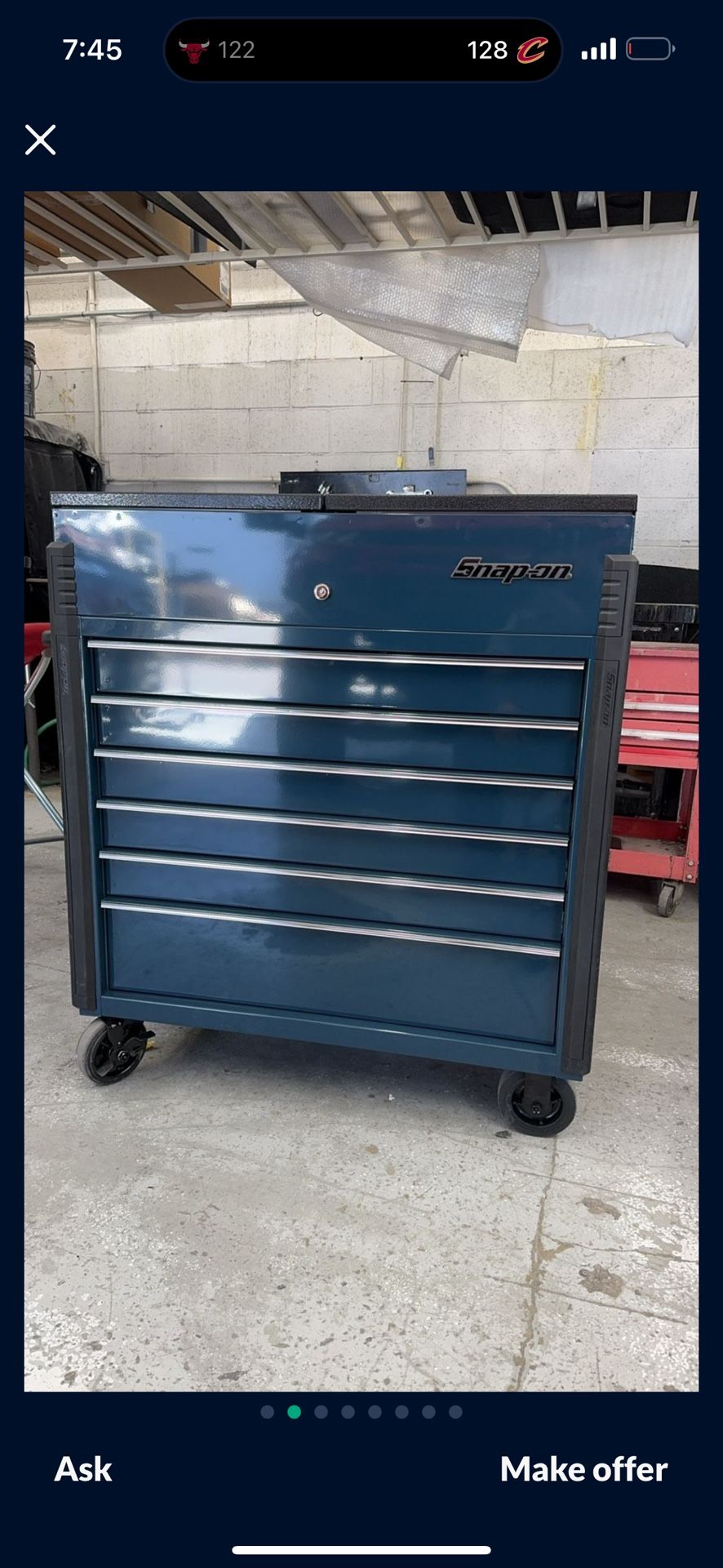 Snap on Tool Box