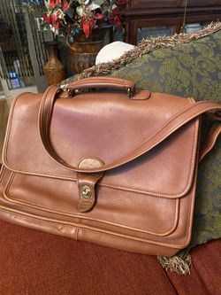 Coach Leather Briefcase/Laptop Large