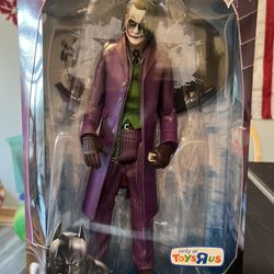 Make An Offer…. 2008 Toys R Us Exclusive The Dark Knight JOKER from BATMAN Figure Mattel in box.