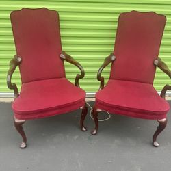 Beautiful Pair Of Victorian Chairs 