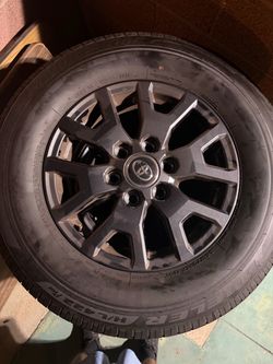 2026 Toyota 4 Runner stock sr5 rims